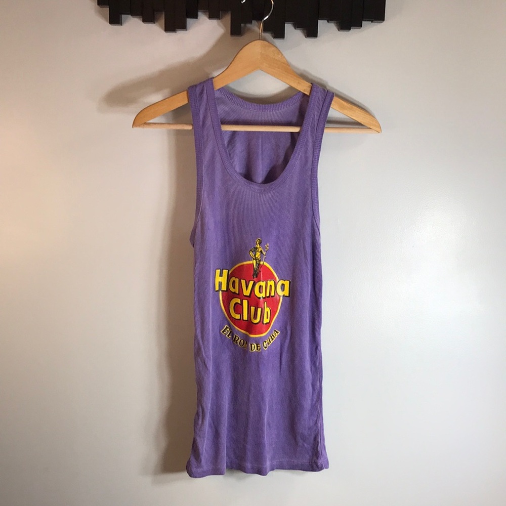 Purple Logo Tank Top for Women